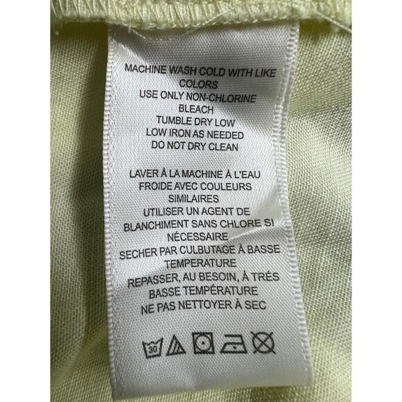 FREE PEOPLE WOMENS SIZE LARGE JUST JILL MAXI DRESS YELLOW BOHO NEW - Picture 12 of 13